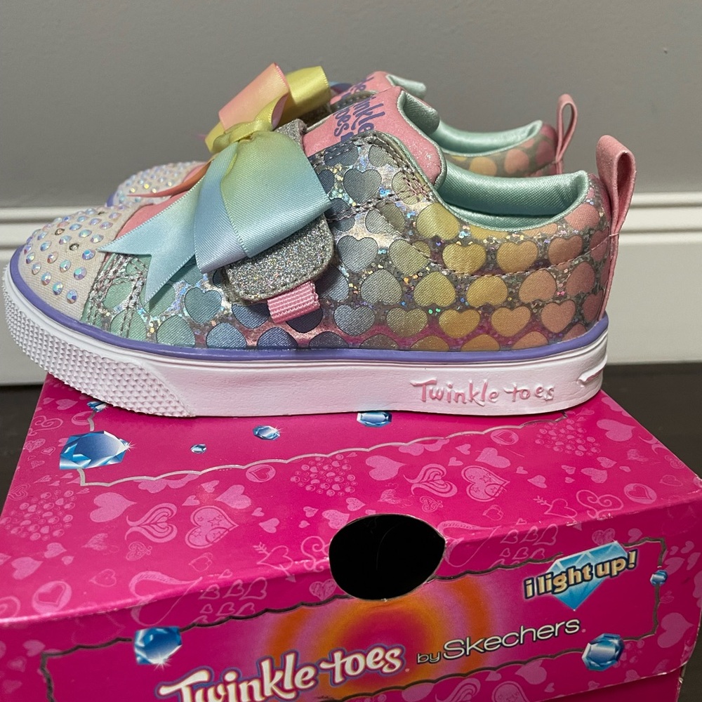 Twinkle Toes Skechers sneakers for toddler girl size 10